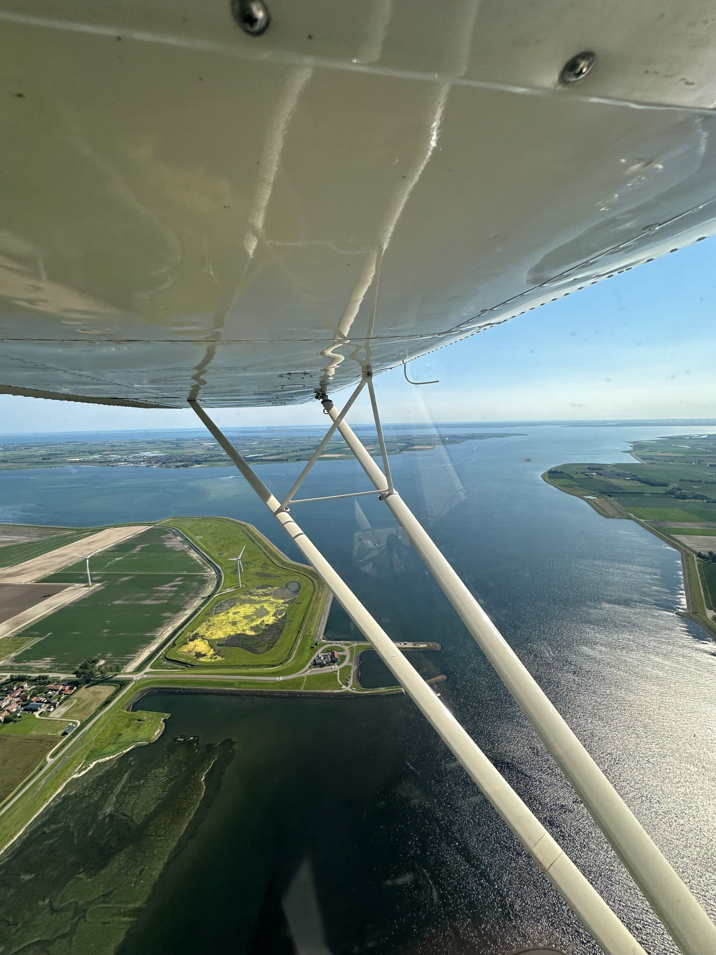 Discover Zeeland in a vintage aircraft.