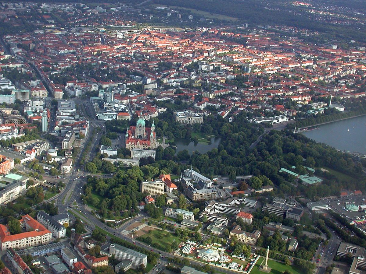 Rundflug über Hannover