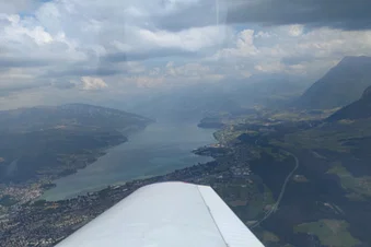 Seenrundflug Westschweiz