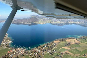 Rundflug Sightseeing Salzkammergut, Seengebiet, Voralpen