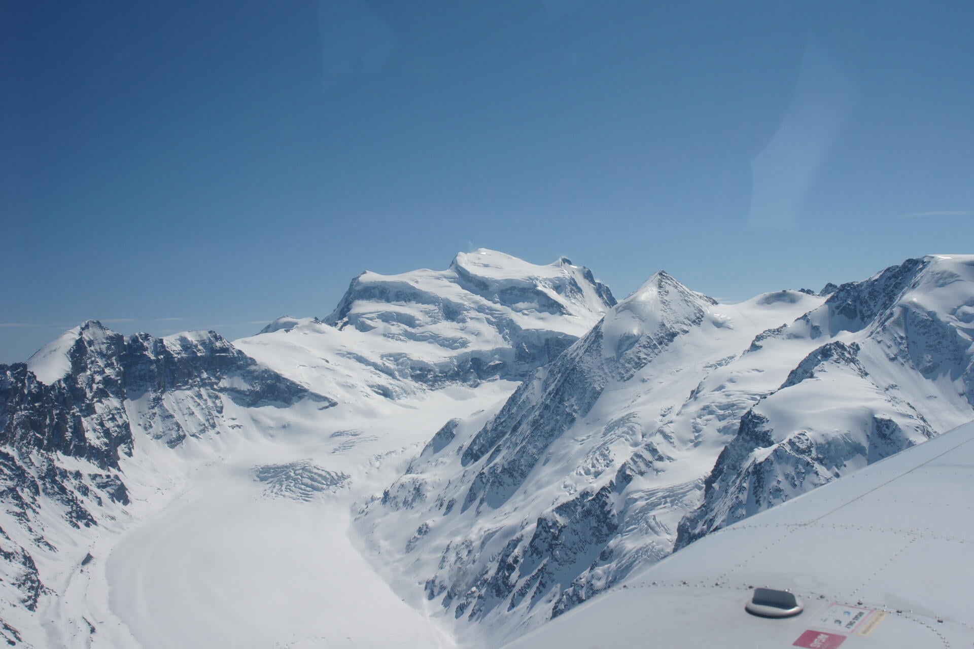Mont Blanc Rundflug