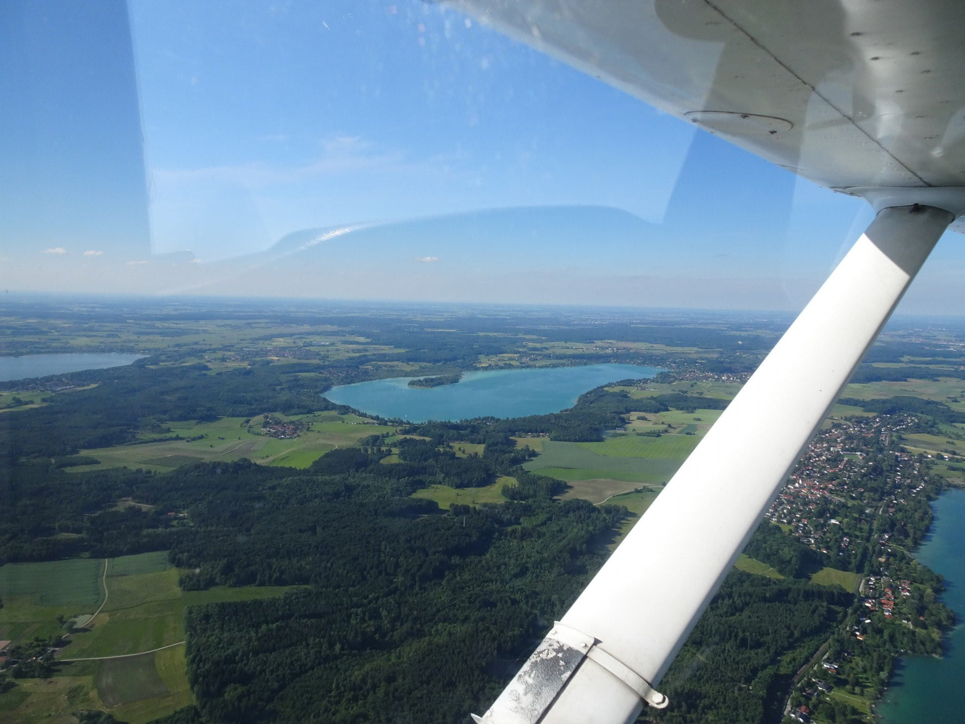 Die Bayerischen Seen von oben