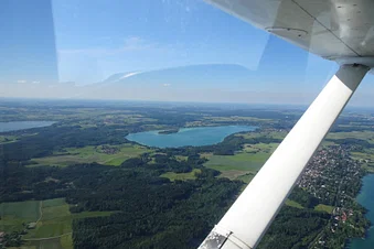 Die Bayerischen Seen von oben