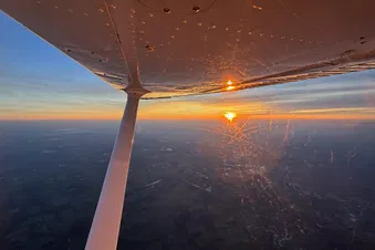 Rundflug über Oldenburg & Bremen