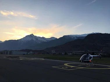Découverte du vol en hélicoptère en Valais central