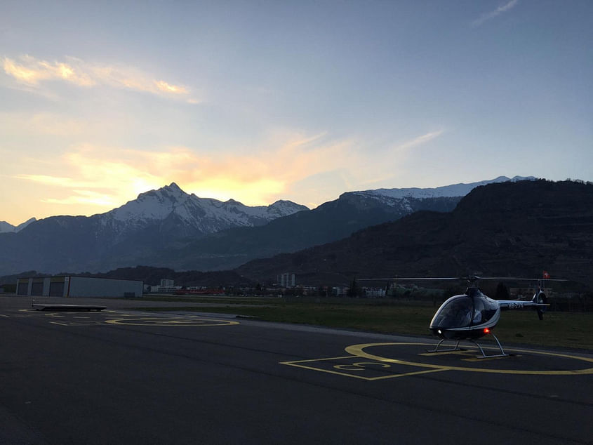 Découverte du vol en hélicoptère en Valais central