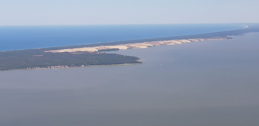 An unforgettable flight to Nida and back