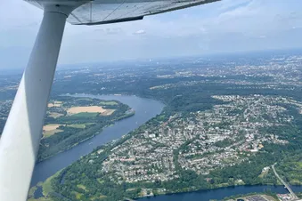 Industriekultur von oben - Faszinierender Rundflug