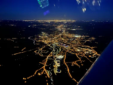 Tour de Saint Etienne de nuit