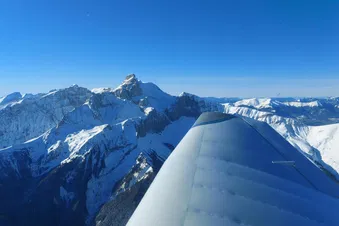 La chaîne de l'Obiou.