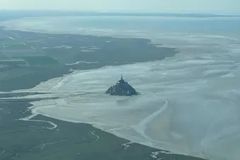 Balade au-dessus du mont Saint-Michel