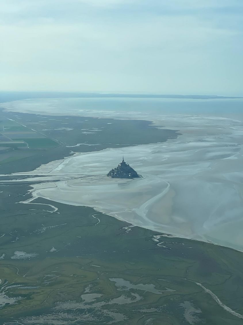 Balade au-dessus du mont Saint-Michel