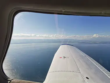 Vol voyage de Genève à Cannes Mandelieu