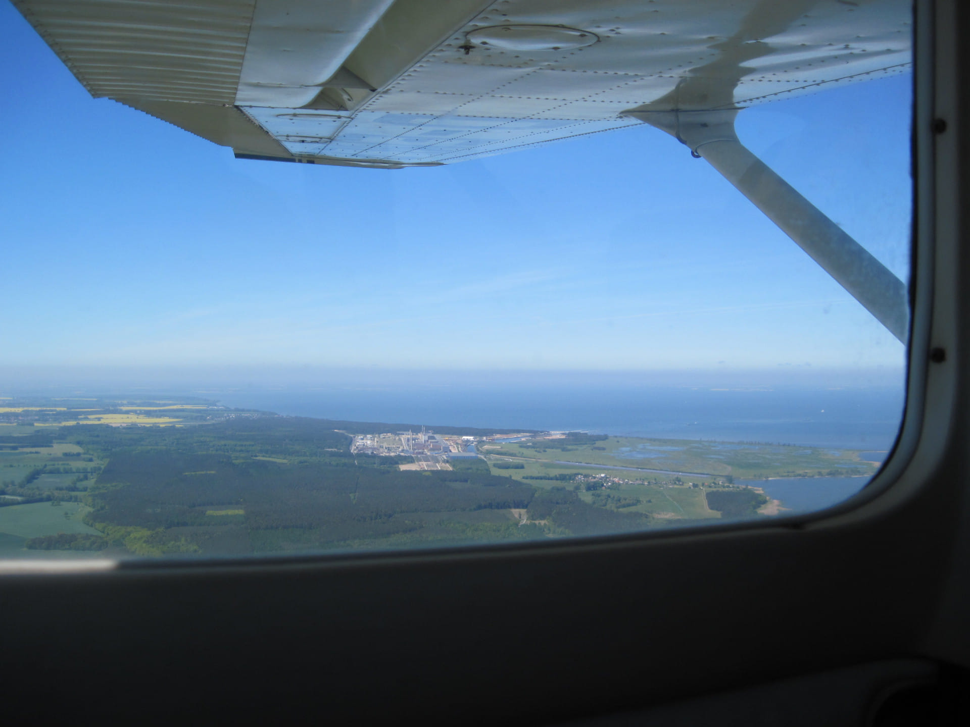 Rundflug zur Insel Usedom (Ostsee) (C172)