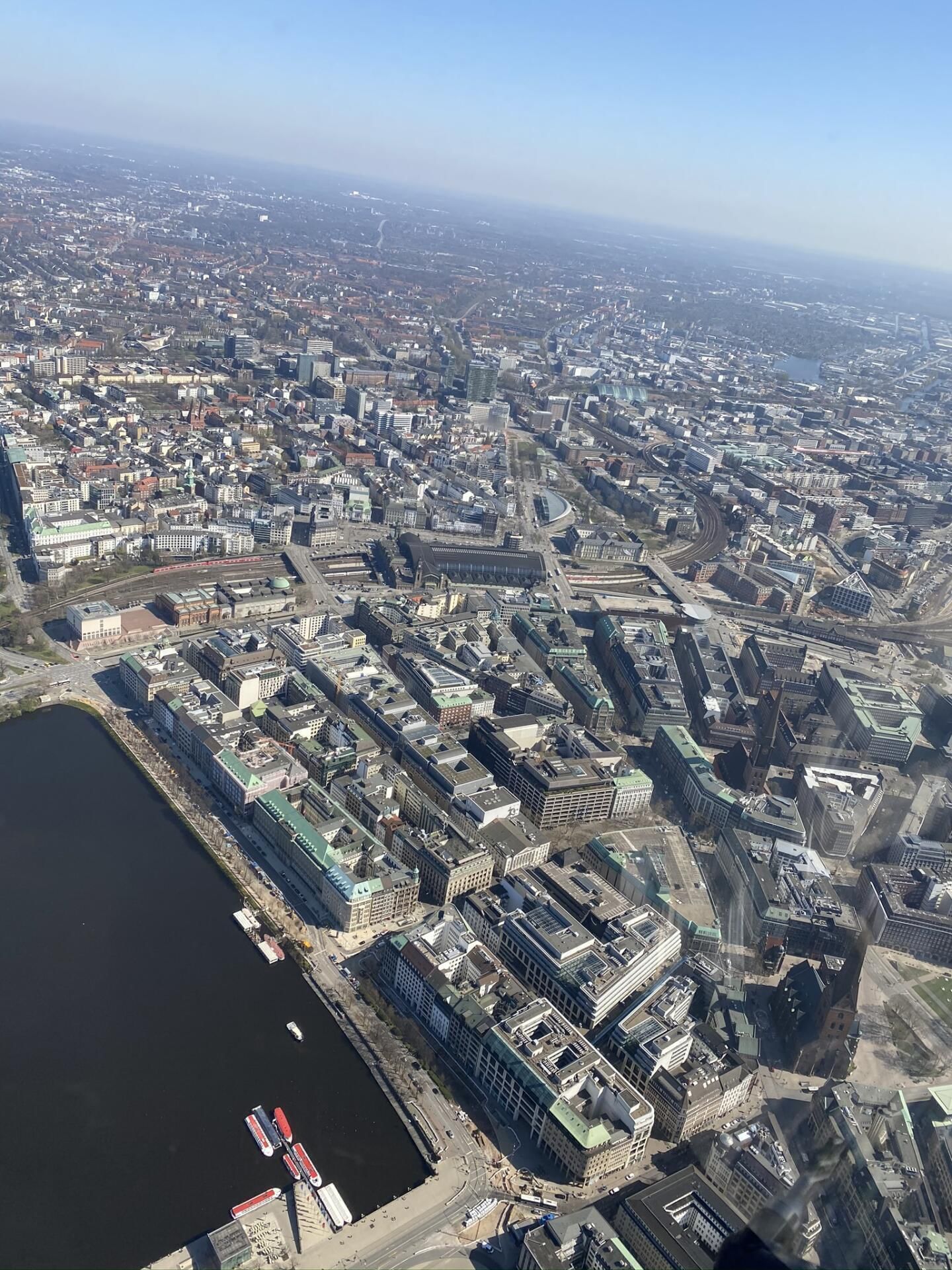 Hamburg aus der Luft