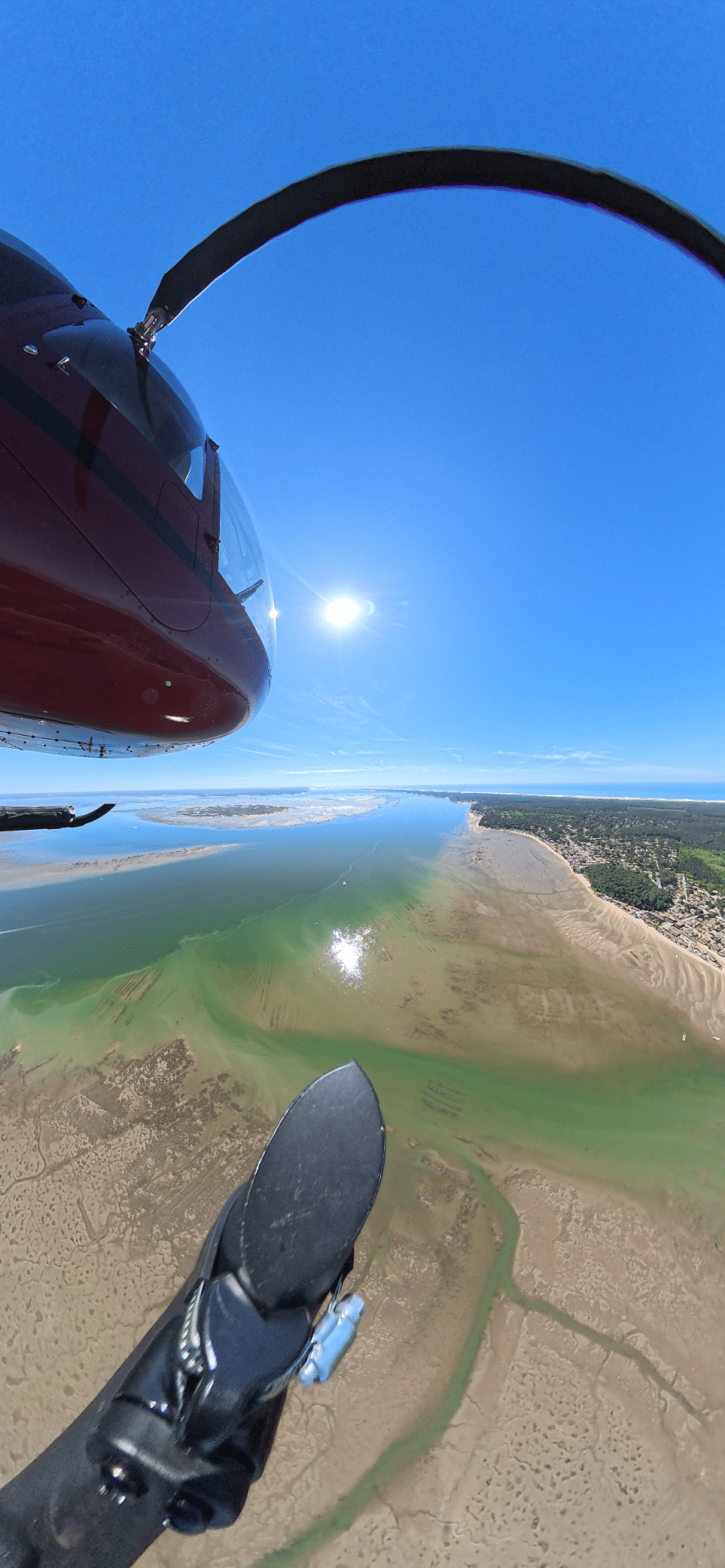 Le Bassin d’Arcachon et la côte Océane en hélicoptère 🦪