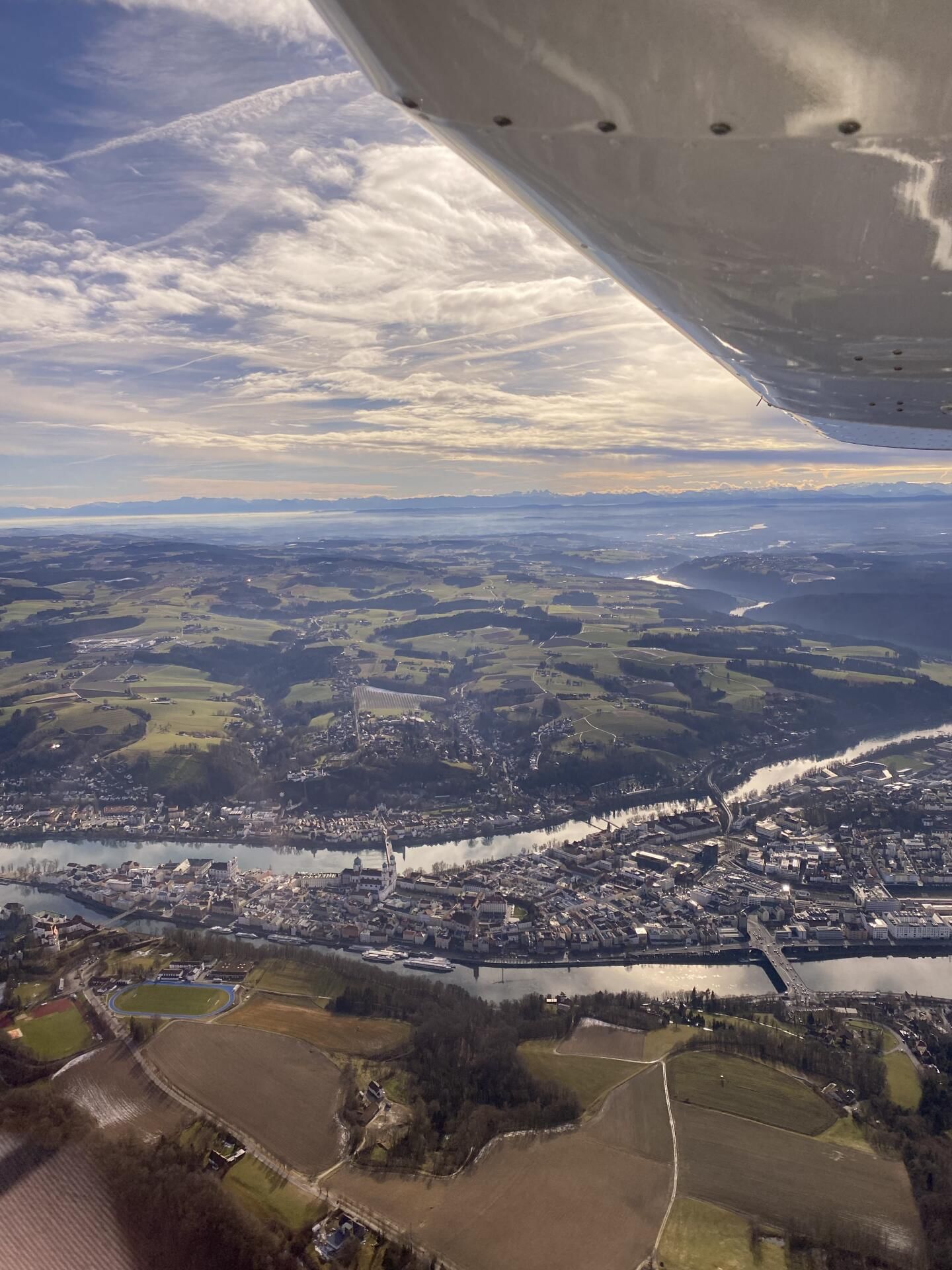 Rundflug Passau und Umgebung