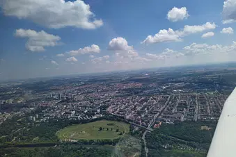Gästeflug ab Riesa über Leipzig und das Neuseenland