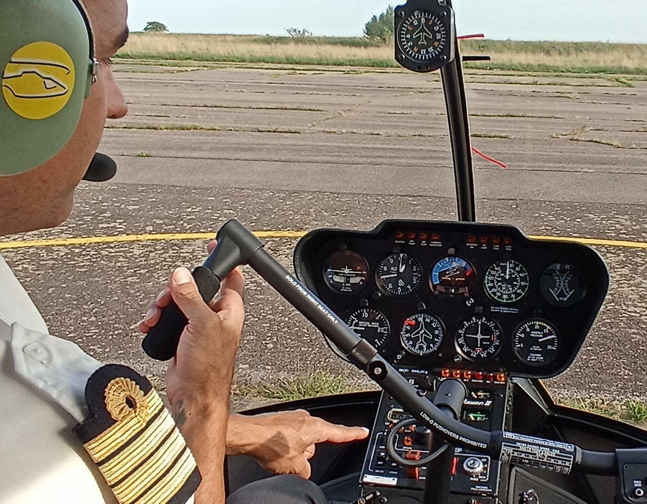 Initiation au pilotage d'un Hélicoptère R 44 - 30 min