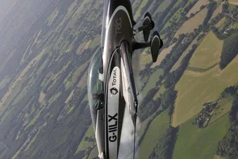 Extra 330 aerobatics flight 30 mins plus brief, near London.