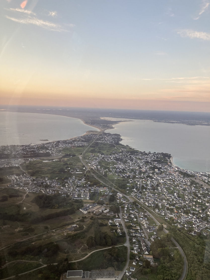 Vol Nantes - Belle Île ou Belle île - Nantes