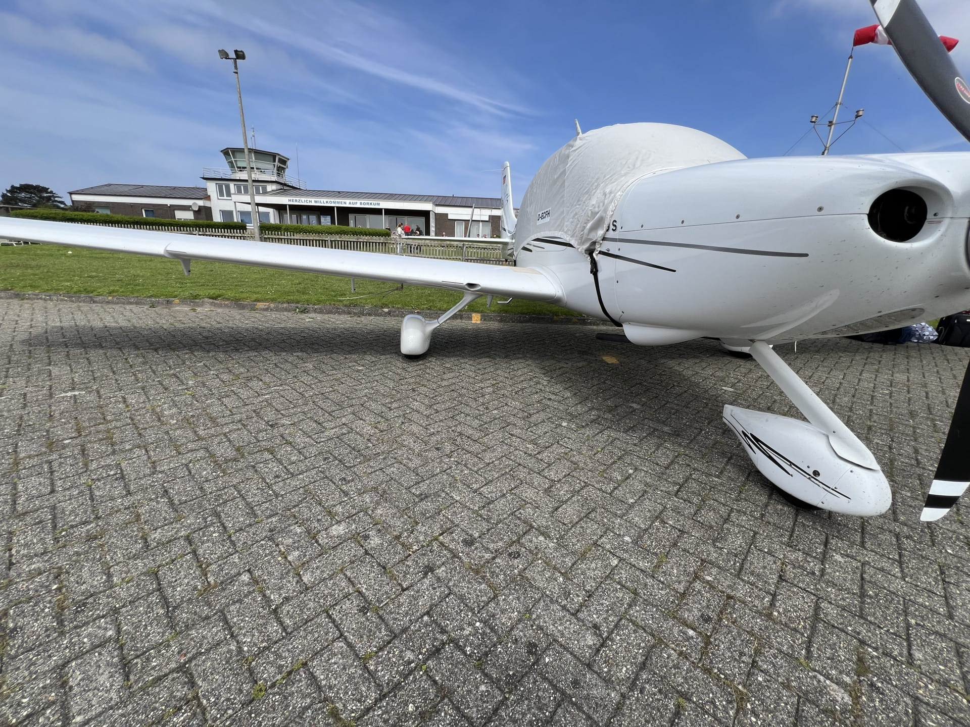 Parken auf den Inseln (hier Borkum)