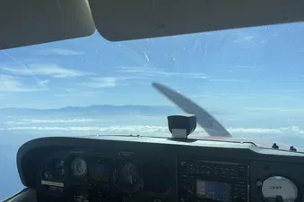 Voyage vers la Corse, repas à Propriano