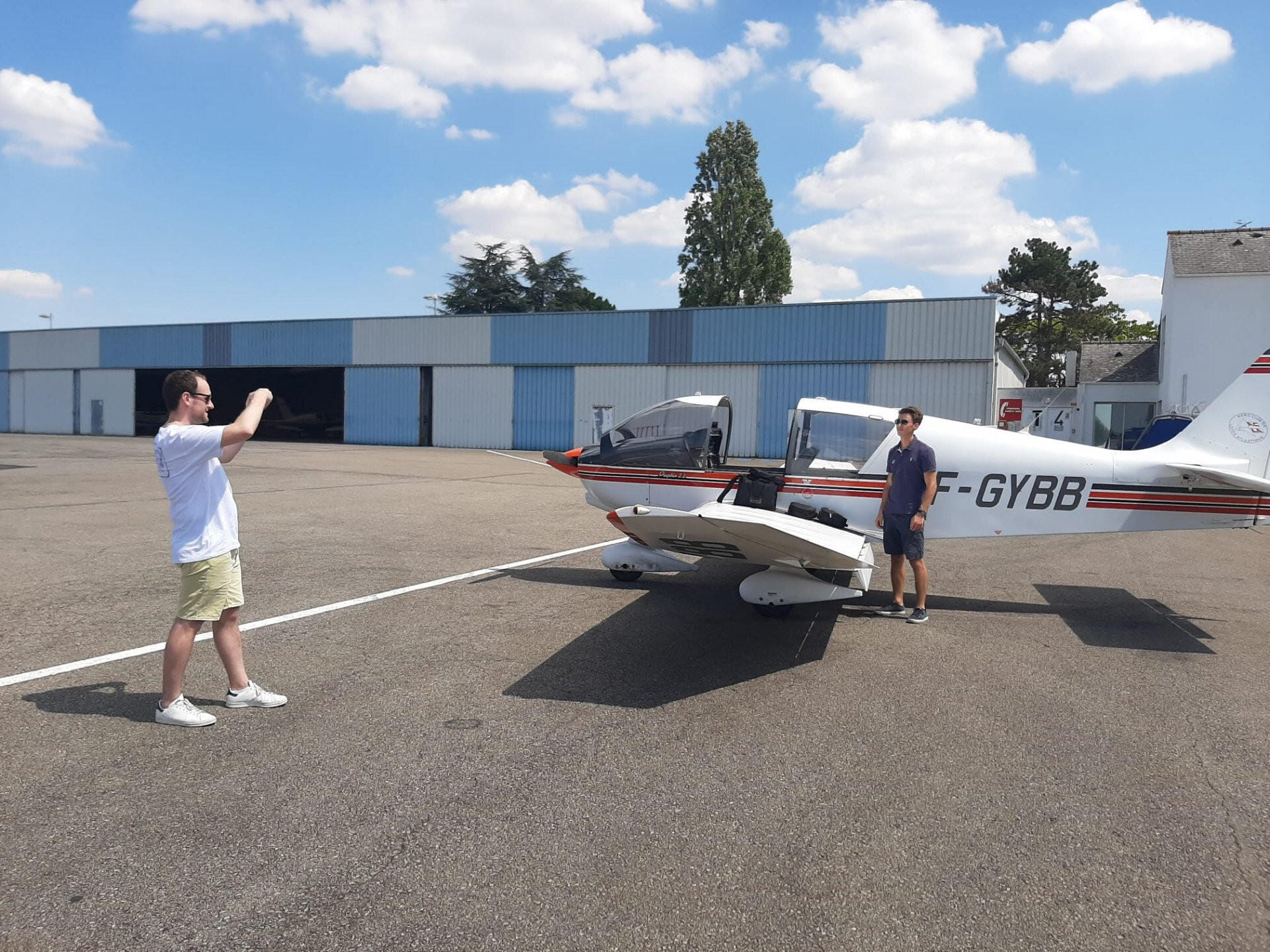 Balade autour de Nantes en avion