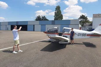 Balade autour de Nantes en avion
