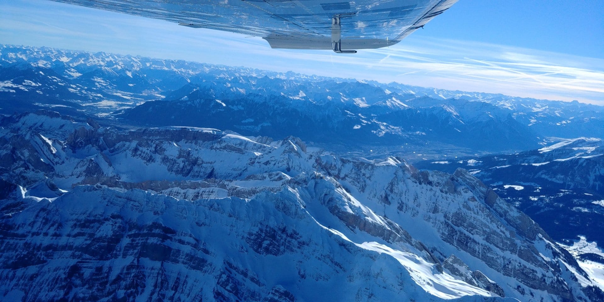 Mont Blanc Rundflug