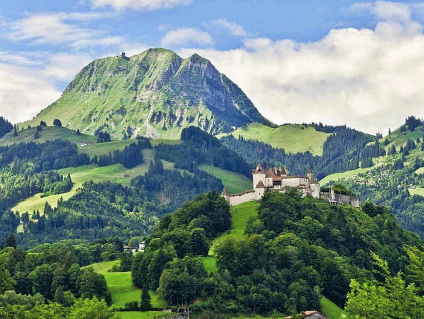 Vol hélico 'plein la vue' en Gruyère (1p)