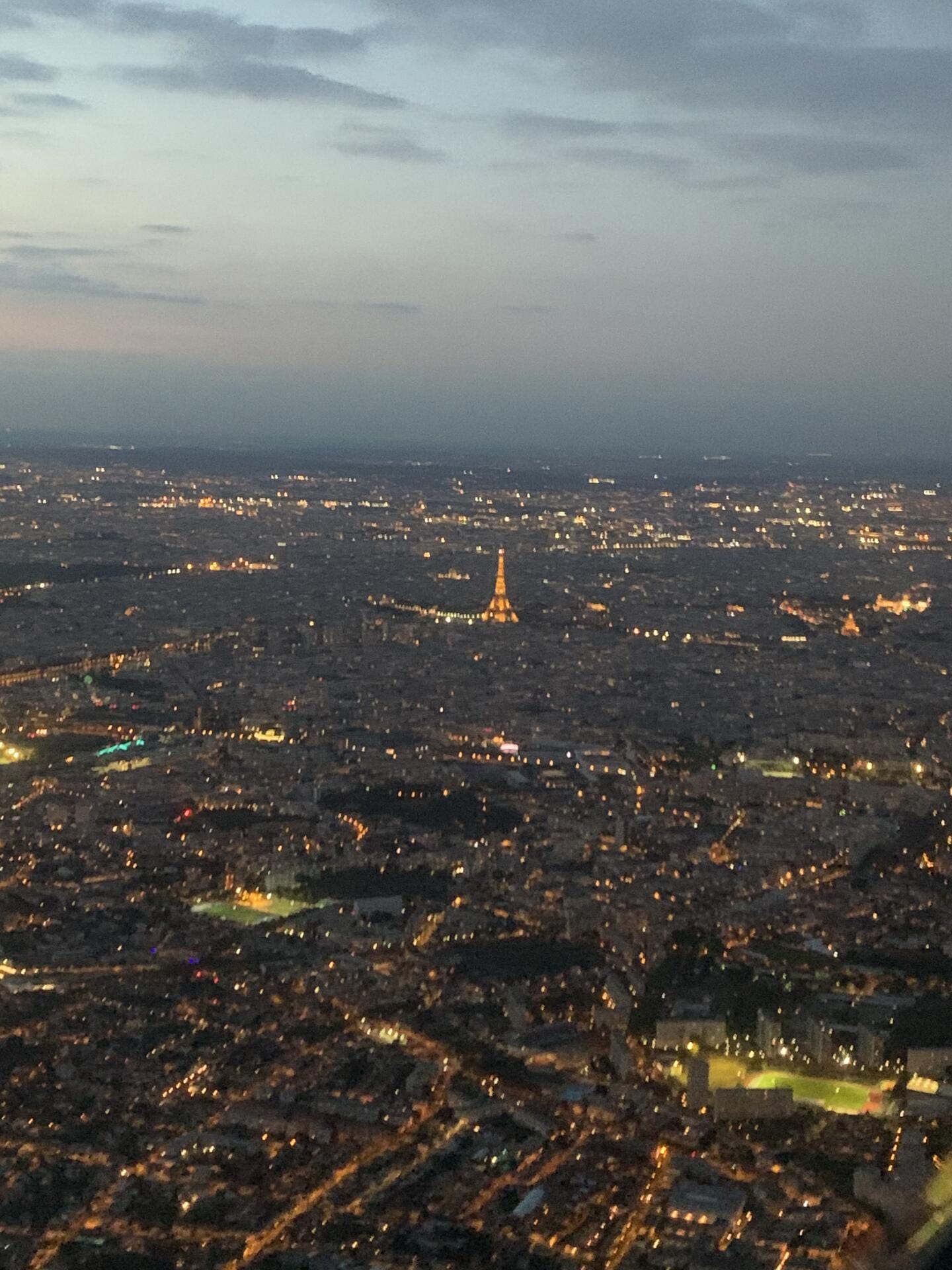 Tour de Paris de nuit