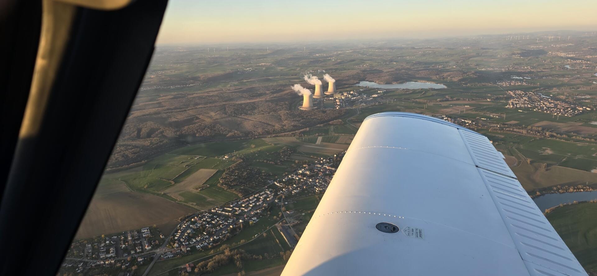 Vol le long de la Moselle - retour par la Fensch