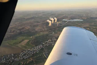 Vol le long de la Moselle - retour par la Fensch