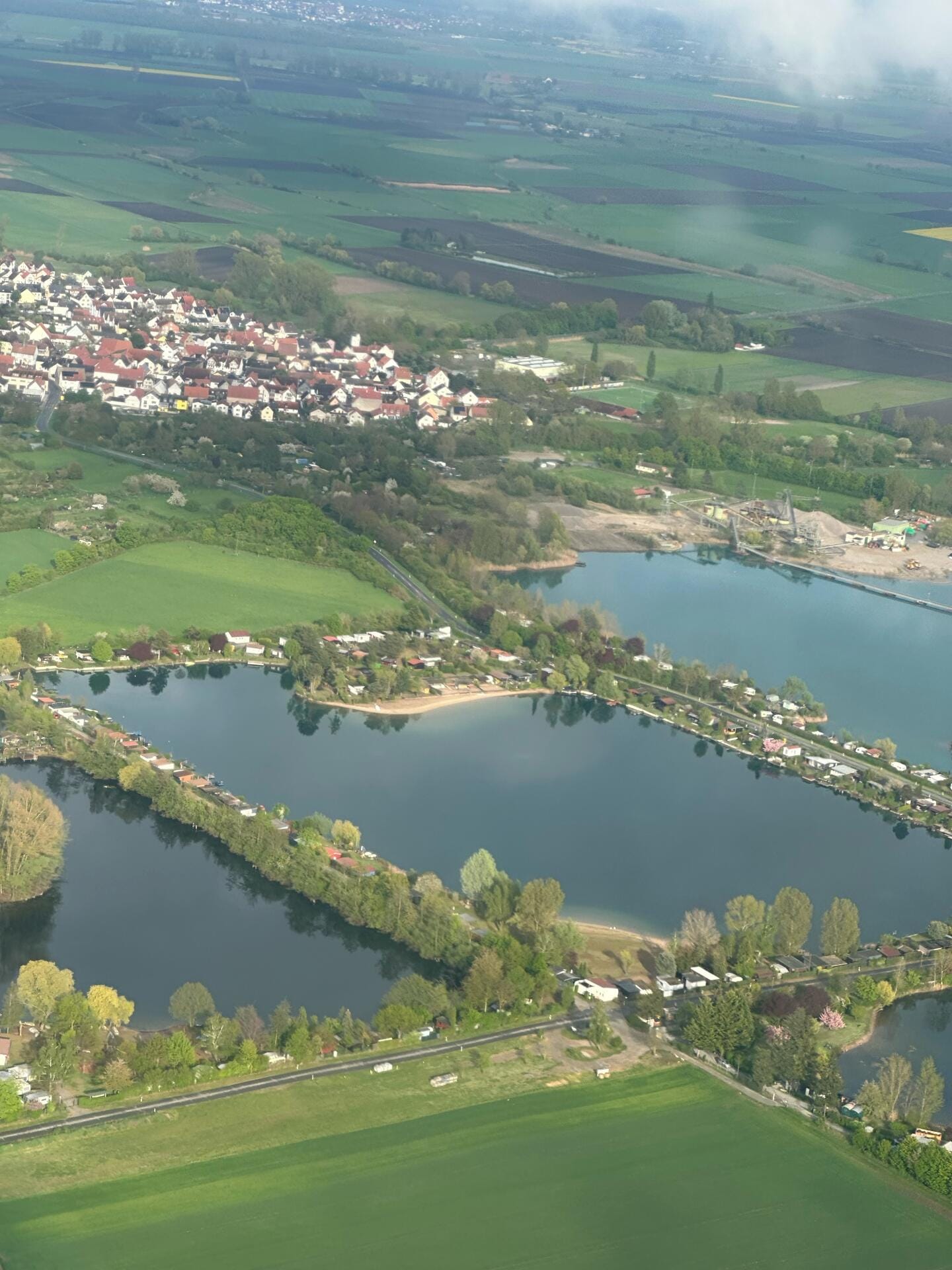 Das Rhein Main Gebiet von oben