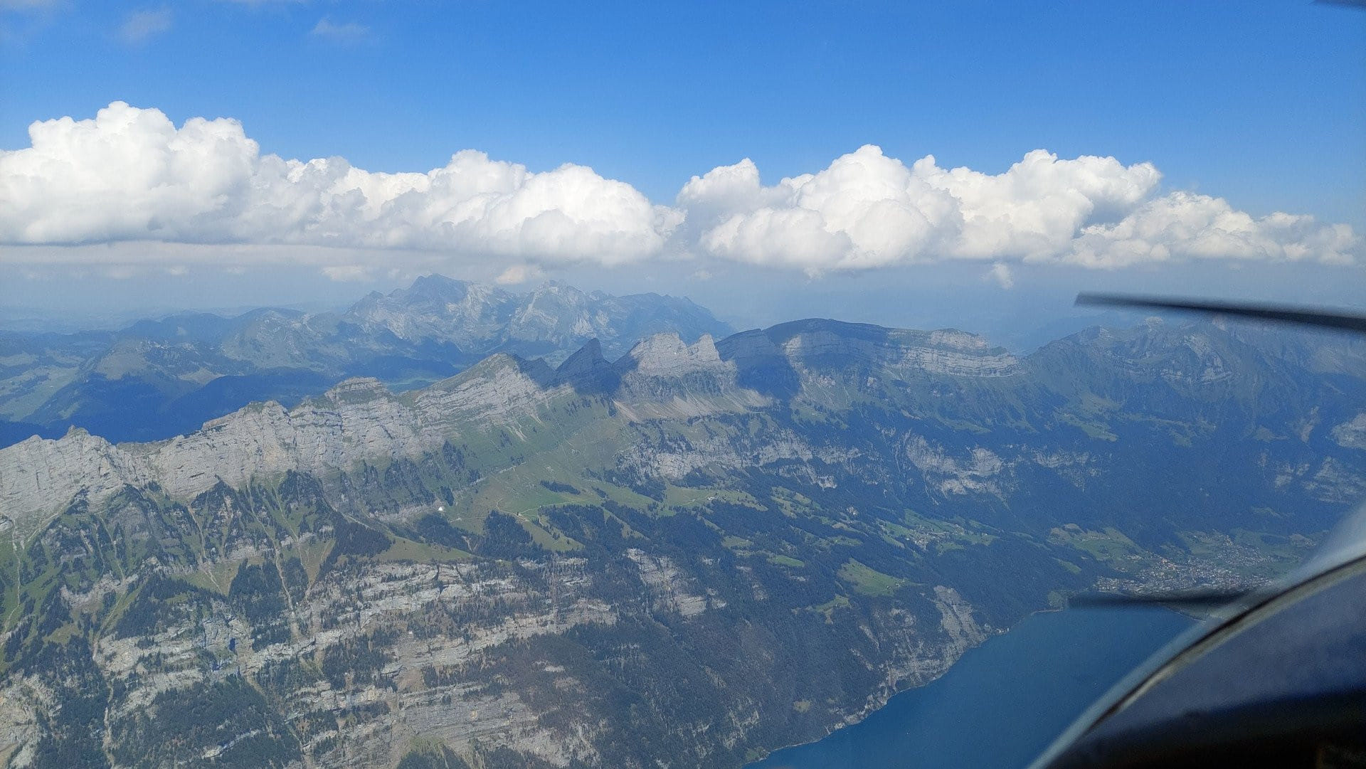 Rundflug Säntis und die Ostschweiz