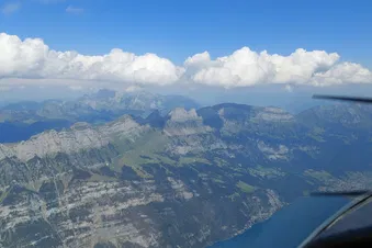 Rundflug Säntis und die Ostschweiz
