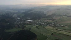 Rundflug über Augustusburg, Freiberg, Zschopautal