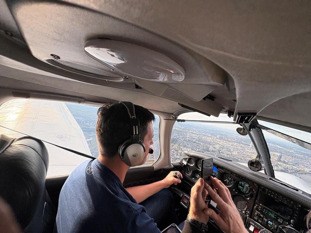 Von oben - Aachen, Bonn und Köln