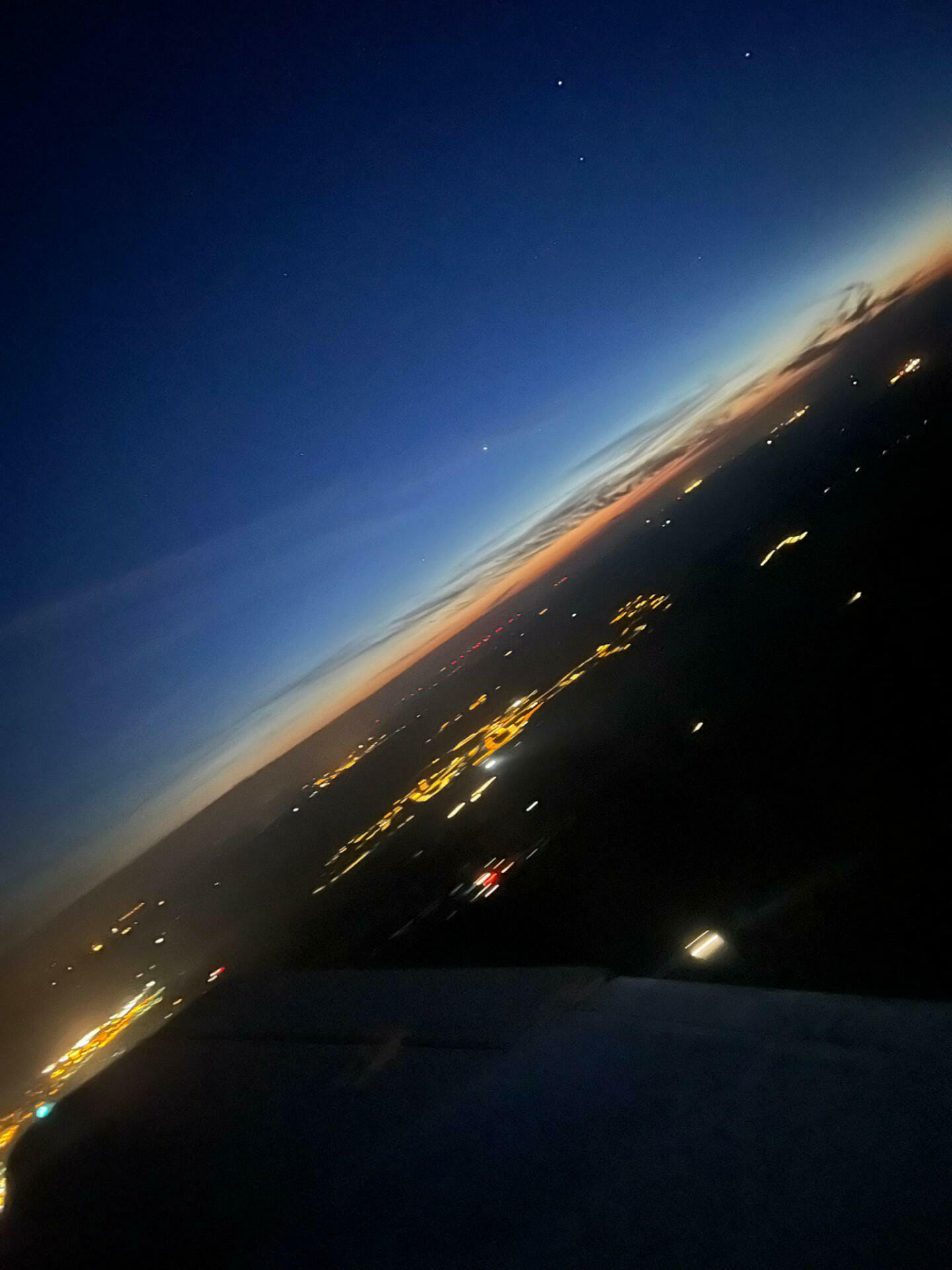 retour vers melun de nuit au crépuscule
