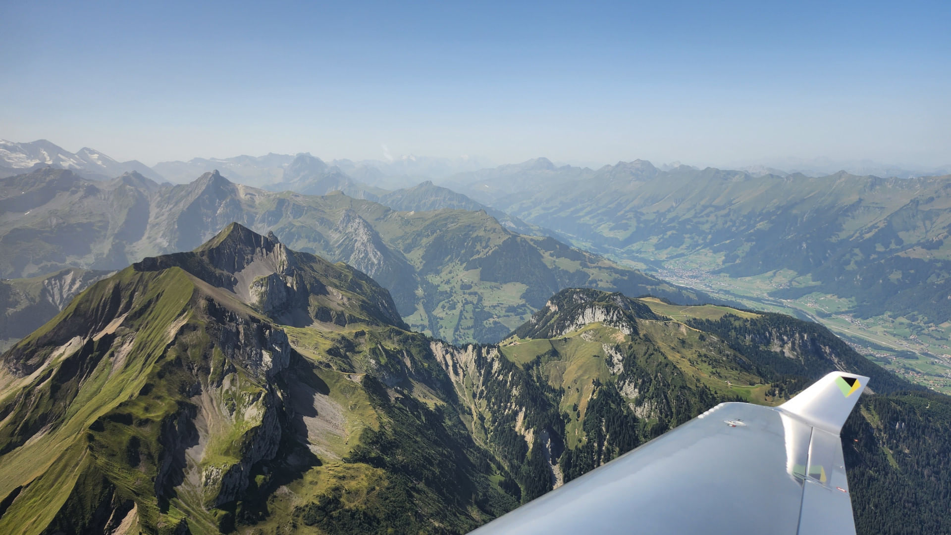 Scenic flight to Jungfrau