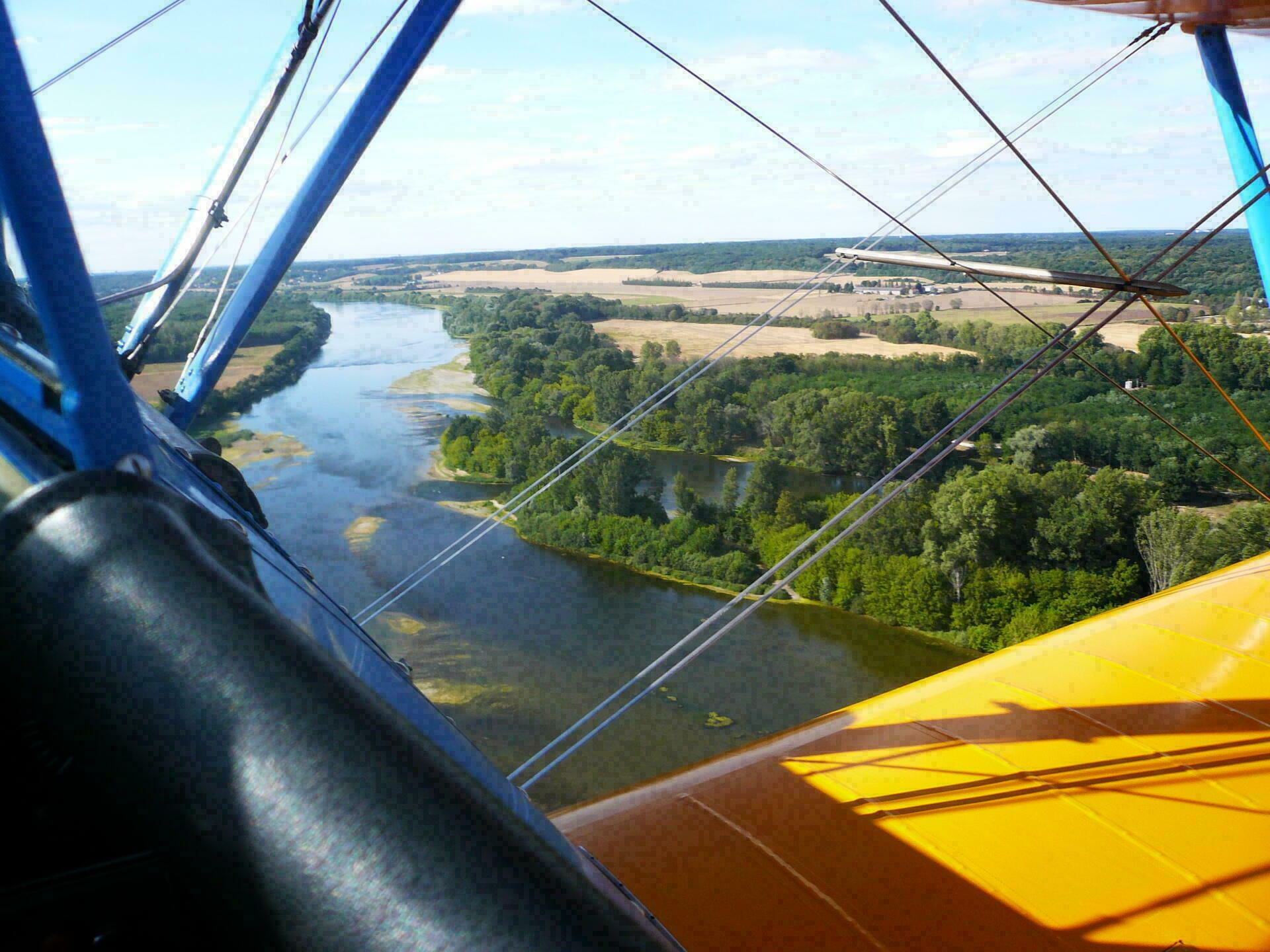 Vue de la Loire depuis Ousson sur Loire