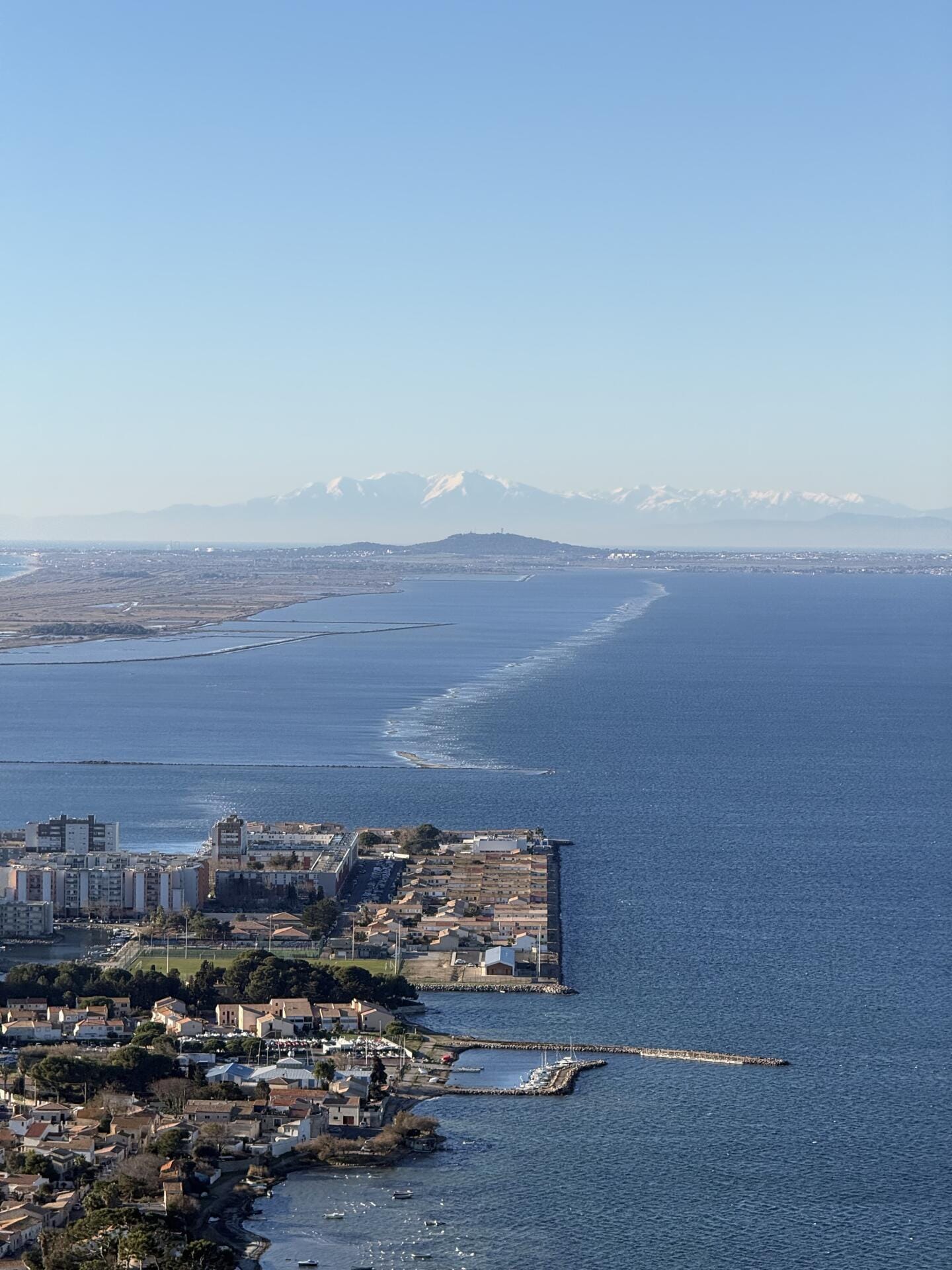 Balade aérienne Montpellier, plage et Camargue