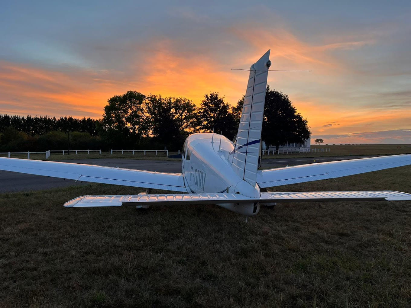 Vue au lever du soleil