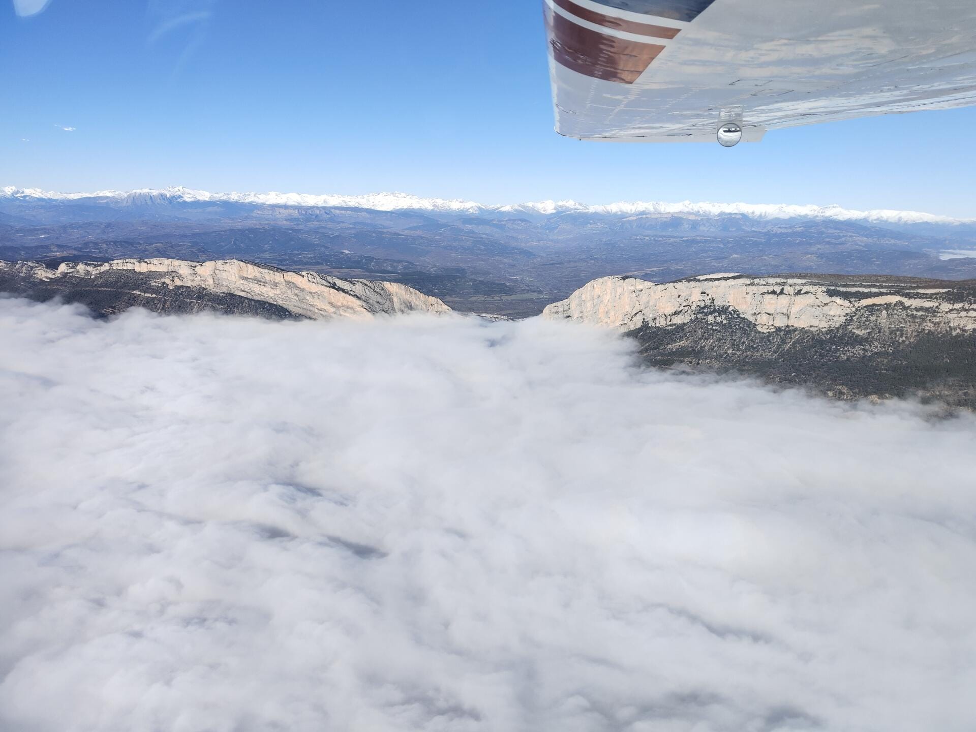 Tailor made flight over the Central Catalonia
