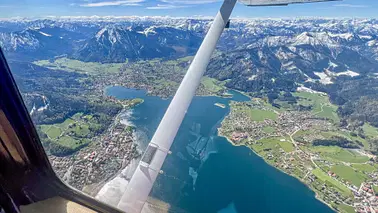 🏔💎 EXKLUSIVER Erlebnisflug über die Alpen zum Zeller See