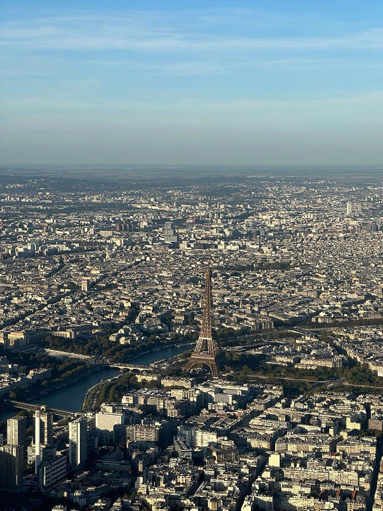 Château de Versailles - Paris - en hélicoptère Écureuil