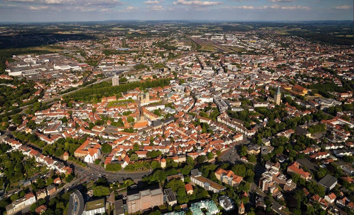 Luftaufnahme Osnabrück