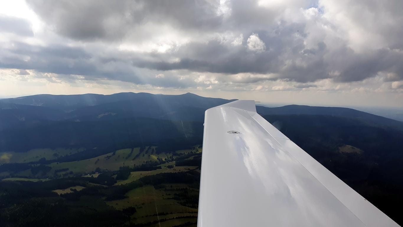 Drei-Länder-Flug zur Schneekoppe