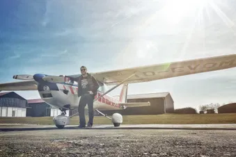 Eindrucksvolle Blicke von oben auf die Hohenwarte Talsperre